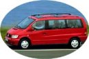 Mercedes Vito dvojitá kabina zadní sada 1996 - 1999