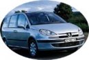 Peugeot 807 7 míst zadní sada 09/2002 -