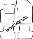 Textil-Autoteppiche Citroen C3 12/2009 -