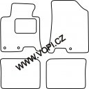 Textil-Autoteppiche Hyundai i40 08/2011 -