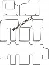 Opel Vivaro 8 míst orig.2014- /1x boční dveře,topení v 2 řad