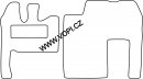 Renault Magnum s Postel levy + pravy koberce