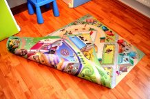 Kinderteppiche Doppelseitiges schloss-Reitschule