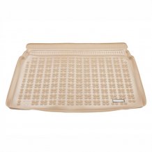 Gummiwanne Audi Q3 Sportback 2018-2025 (dolní dno, béžová) mit dem Rand 28 mm