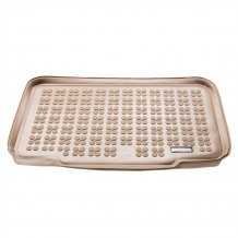 Gummiwanne BMW X2 2018-2023 (F39, dolní dno, béžová) mit dem Rand 28 mm