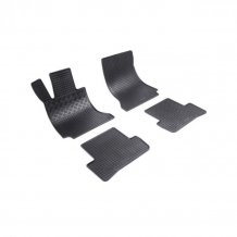 Passform Gummi-Fußmatten Mercedes C-Class 2007-2014 (W204) RIG