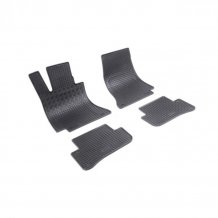 Passform Gummi-Fußmatten Mercedes C-Class 2014-2021 (W205) RIG