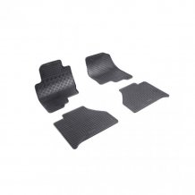 Passform Gummi-Fußmatten Nissan Navara Le New 2007-2009 RIG