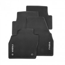 Passform Gummi-Fußmatten Škoda Fabia IV. 2021- ŠKO