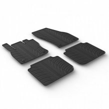 Passform Gummi-Fußmatten Škoda Kodiaq I. 2017-2024 GLE