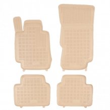 Passgenaue Gummi-Matten Alfa Romeo Giulia 2016- (verze 4x4) mit dem Rand 28 mm