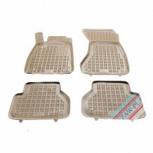 Passgenaue Gummi-Matten Audi A4 2016-2024 mit dem Rand 28 mm