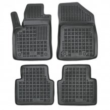 Passgenaue Gummi-Matten Citroen C3 Aircross 2017-2024 mit dem Rand 28 mm