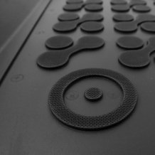 Passgenaue Gummi-Matten Citroen e-C3 2024- mit dem Rand 28 mm