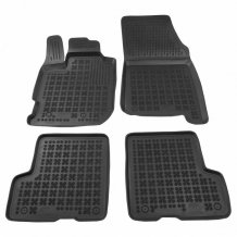 Passgenaue Gummi-Matten Dacia Duster 2018-2024 (handsfree klíč) mit dem Rand 28 mm
