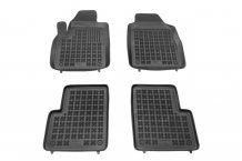 Passgenaue Gummi-Matten Fiat 500 2007-2024 mit dem Rand 28 mm