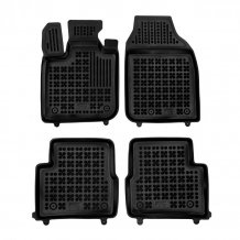 Passgenaue Gummi-Matten Fiat 500e 2020- mit dem Rand 28 mm