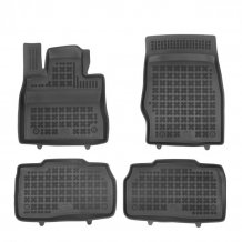 Passgenaue Gummi-Matten Ford Explorer 2020- (PHeV) mit dem Rand 28 mm