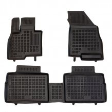 Passgenaue Gummi-Matten Jaecoo 7 2023- (spalovací motor) mit dem Rand 28 mm