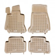 Passgenaue Gummi-Matten Mercedes CLS (C257) mit dem Rand 28 mm