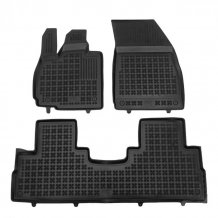 Passgenaue Gummi-Matten Omoda 9 2025- (hybrid) mit dem Rand 28 mm