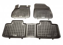 Passgenaue Gummi-Matten Renault Espace 2015-2023 mit dem Rand 28 mm