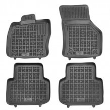 Passgenaue Gummi-Matten Seat Leon 2020-2024 mit dem Rand 28 mm