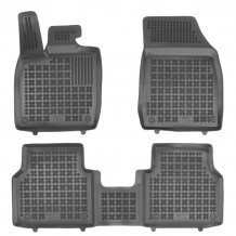 Passgenaue Gummi-Matten Škoda Elroq 2024- mit dem Rand 28 mm