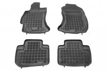 Passgenaue Gummi-Matten Subaru Forester 2013-2019 mit dem Rand 28 mm