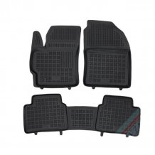 Passgenaue Gummi-Matten Toyota Corolla 2024- (E210, sedan, combi, HEV) mit dem Rand 28 mm