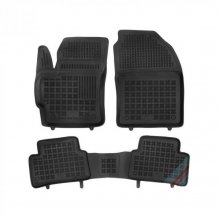 Passgenaue Gummi-Matten Toyota Corolla Cross 2022- (HeV, 4x4, 2x4) mit dem Rand 28 mm