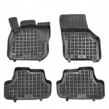 Passgenaue Gummi-Matten Volkswagen Golf VIII. 2020- (MHEV, eTSI, hatchback) mit dem Rand 28 mm