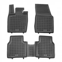 Passgenaue Gummi-Matten Volkswagen ID.7 2023- mit dem Rand 28 mm