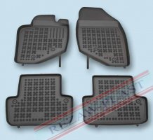 Passgenaue Gummi-Matten Volvo V70 2000-2007 mit dem Rand 28 mm