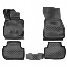 Passgenaue Gummi-Matten BMW 1 2019-2024 (F40) - Novline mit dem Rand 28 mm