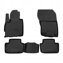 Passgenaue Gummi-Matten Citroen C4 Aircross 2012-2017 - Novline mit dem Rand 28 mm