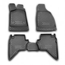 Passgenaue Gummi-Matten Ford Ranger 2006-2012 - Novline mit dem Rand 28 mm