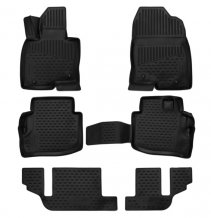 Passgenaue Gummi-Matten Mazda CX-9 2016-2023 - Novline mit dem Rand 28 mm
