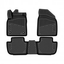Passgenaue Gummi-Matten MG 4 EV 2022- - Novline mit dem Rand 28 mm