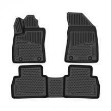 Passgenaue Gummi-Matten MG ZS 2017-2024 (spalovací motor) - Novline mit dem Rand 28 mm