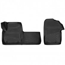 Passgenaue Gummi-Matten Renault Master 2010-2024 (přední) - Novline mit dem Rand 28 mm