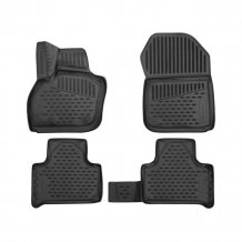 Passgenaue Gummi-Matten Renault Zoe 2012-2024 - Novline mit dem Rand 28 mm