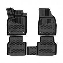 Passgenaue Gummi-Matten Škoda Elroq 2024- - Novline mit dem Rand 28 mm