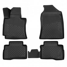 Passgenaue Gummi-Matten SsangYong Tivoli 2015-2023 - Novline mit dem Rand 28 mm