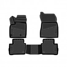 Passgenaue Gummi-Matten Toyota Corolla Cross 2022- - Novline mit dem Rand 28 mm
