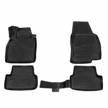 Passgenaue Gummi-Matten Volkswagen Taigo 2021- - Novline mit dem Rand 28 mm