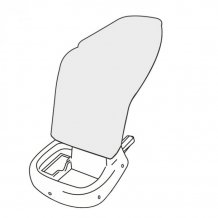 Mittelarmlehne Chevrolet Cruze 2009-2014 (nur Adapter)