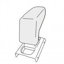 Mittelarmlehne Citroen C4 2010-2018 (nur Adapter)