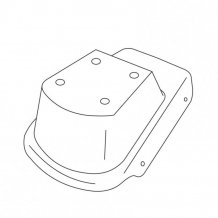 Mittelarmlehne Fiat 500e 2020- (pouze elektrická verze, adaptér)