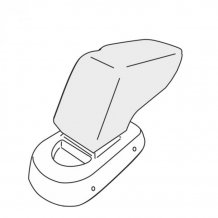 Mittelarmlehne Fiat 500X 2015- (nur Adapter)